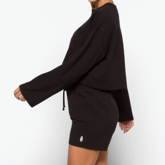 Free People Pants - Free People Movement Sunny Set Black